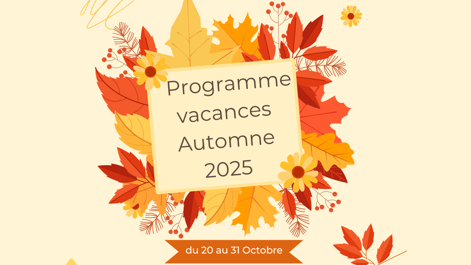 Les vacances d'automne à l'accueil de loisirs des enfants de l'Adour
